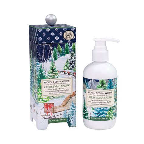 Michel Design Works Hand And Body Lotion Christmas Snow