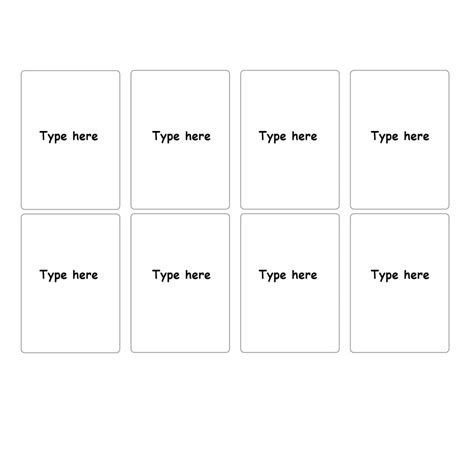 Used by students, writers, researchers and project managers. Truth of The Talisman: Empty Flash Cards Template