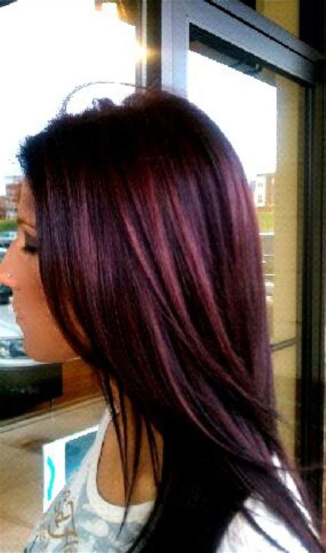 Violet red is an exotic shade that blends red and purple together. Pin by Bobbie Krumm on Haiiirrr | Hair tint, Cherry hair ...