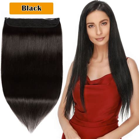 Sego Thick Hidden Wire In Hair Extensions 100 Remy Human Hair