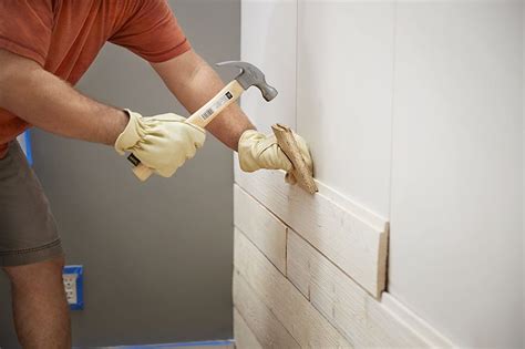 How To Install A Shiplap Wall The Home Depot Blog Shiplap Is The Perfect Way To Add