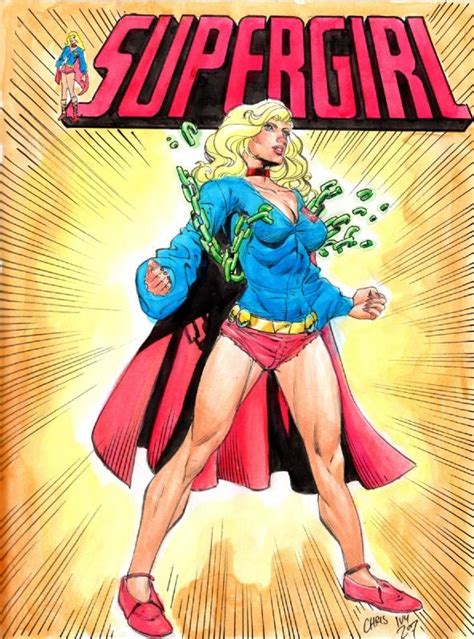 Supergirl By Christopher Ivy Comic Books Supergirl Comic Book Cover