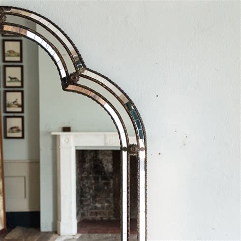 Art Deco Style Wall Mirror Mirrors Lassco Brunswick House