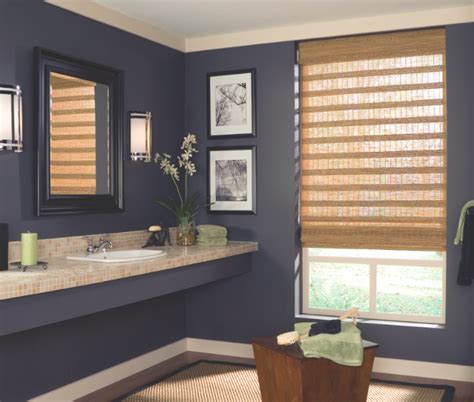 Natural Bathroom Window Shades From Blindsgalore
