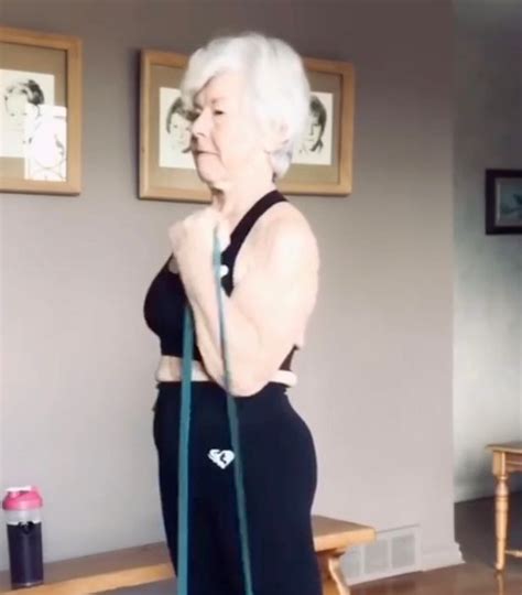 incredible weightlifting granny 73 sheds four stones and gets ripped in a year daily star