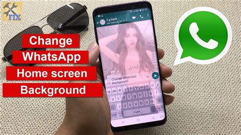 How To Change Whatsapp Home Screen Background In 1 Minute Youtube