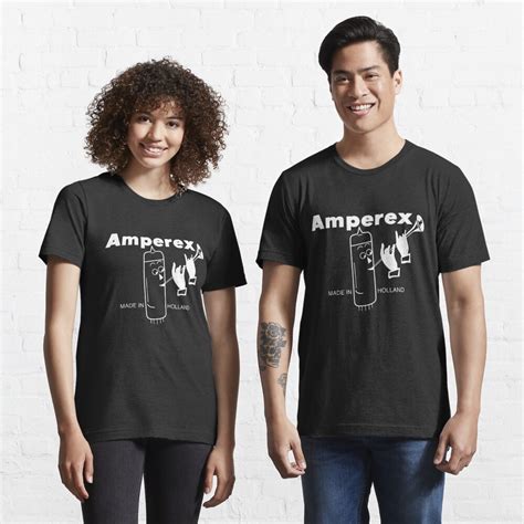 Amperex Bugle Boy Tube Logo T Shirt For Sale By Saulsboutique