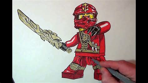 How to Draw #Kai#Ninjago#LEGO - YouTube Essa imagem transparente de lego ninjago, lego, kai foi compartilhada por lwqcbg.