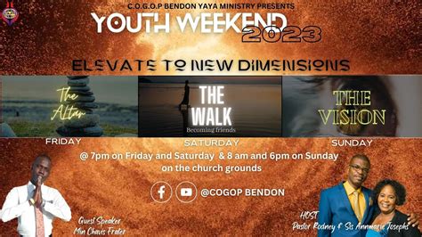 Church Of God Of Prophecy Bendon Youth Weekend Youtube