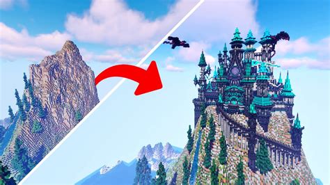 I Spent Over 100 Hours On This Epic Minecraft Castle Youtube