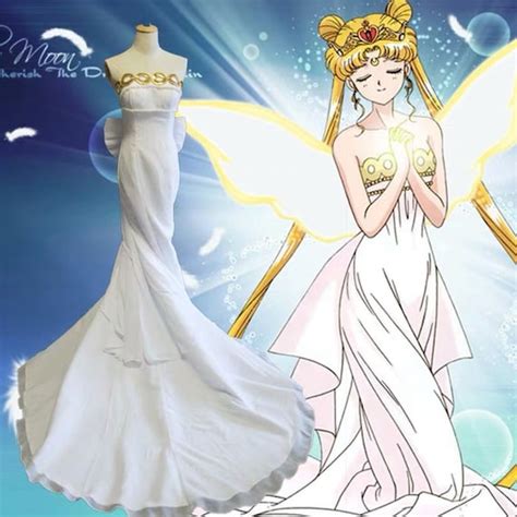 Sailor Moon Neo Queen Serenity Cosplay Costume Moon White Lupon Gov Ph