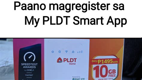 Aktuelle preise für produkte vergleichen! Paano mag register sa My PLDT Smart App - YouTube