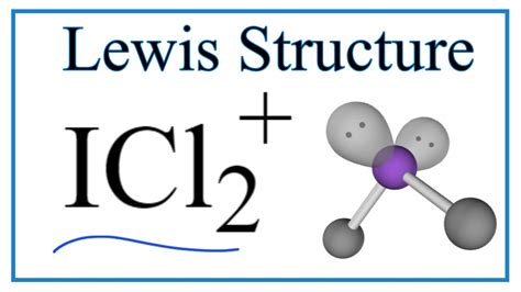 How To Draw The Lewis Dot Structure For Icl Youtube