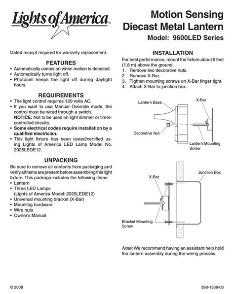 Allow for enough wire to. Motion Light Wiring Diagram - Collection | Wiring Collection