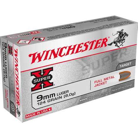 Winchester 9x19 Lugerfmj80g Arrow
