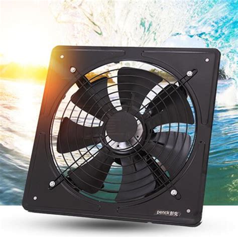 220v Exhaust Fan High Speed Air Extractor Window Ventilation Fan For