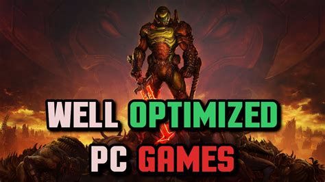 Well Optimized Pc Games Doom Eternal 3900x Rtx 2080 32gb Ram