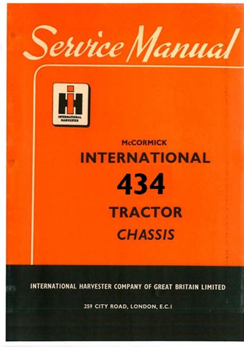 International 434 Tractor - Service Manual | Farm Manuals Fast