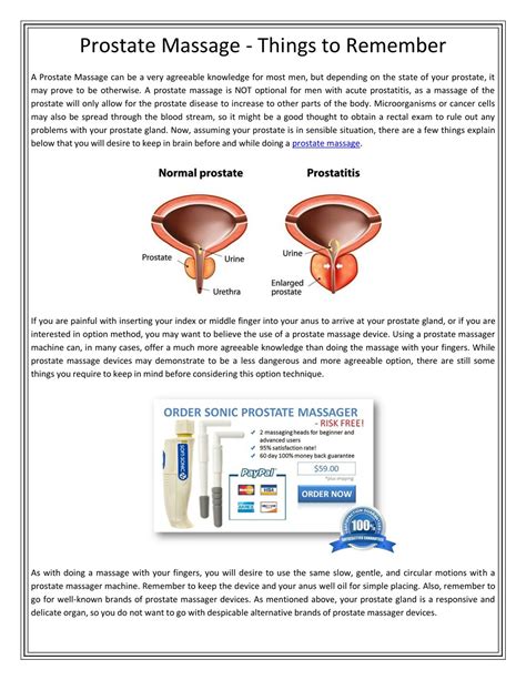 Ppt Self Prostate Massage Powerpoint Presentation Free Download Id7988052