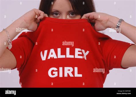 Picture Of A Welsh Girl With A Red T Shirt Saying Valley Girl 24th Oct