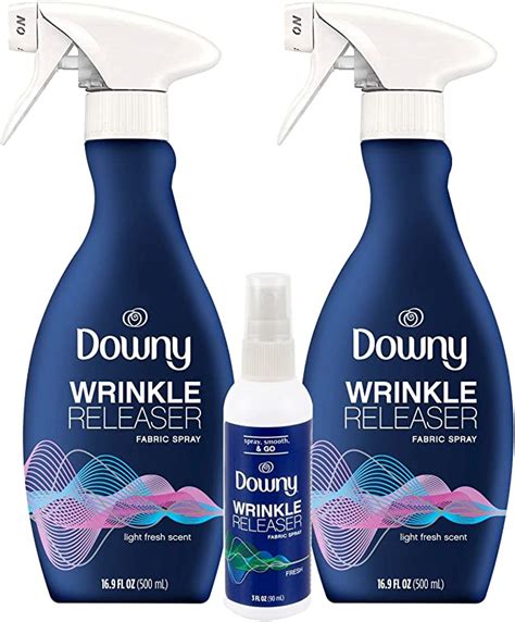 Downy Wrinkle Releaser Plus 169 Fl Oz With Travel Size Spray 3 Fl Oz