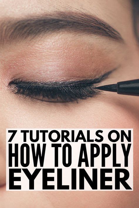 Fantastic Tutorials To Teach You How To Apply Eyeliner Properly Eye Makeup Tips How To