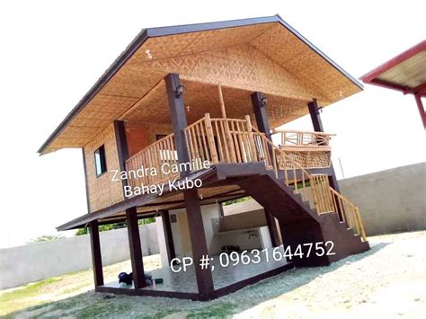 Modern Bahay Kubo And Concretebamboo Fence Homes And Lands For Sale