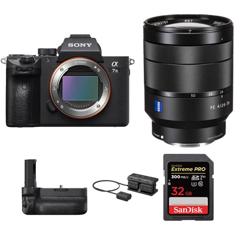 Sony Alpha A7 Iii Mirrorless Digital Camera With 24 70mm Lens