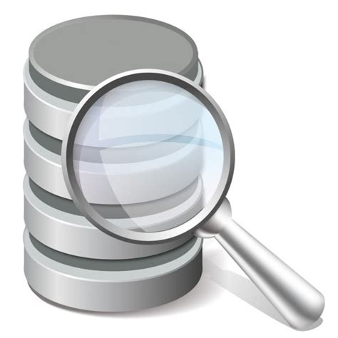 Database Search Icon Stock Vector Image By ©frbird 93160734