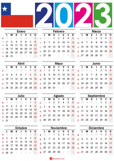 Best Calendario 2023 Con Feriados 2022 Calendar With Holidays