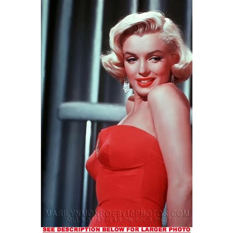 Marilyn Monroe Sexy Red Swimsuit Rare X Photo On Ebid United