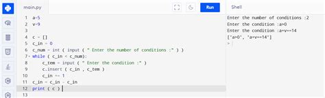 How To Obtain A Condition As An User Input In Python Learncado