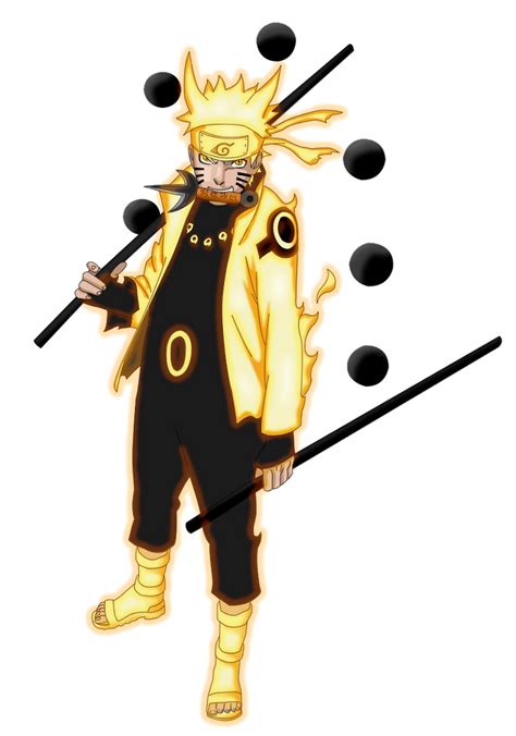 Uzumaki Naruto Six Paths Sage Mode By Redcz On Deviantart