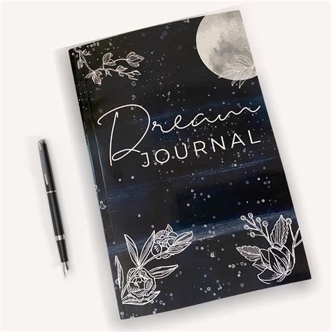 Dream Journal Notebook Guided Dream Tracker Guided Dream Etsy
