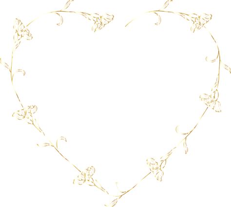 Flowers Heart Frame Free Vector Graphic On Pixabay