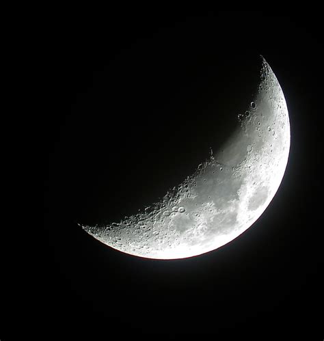 Waxing Crescent Moon 5262012 Waxing Crescent 26 Illum Flickr