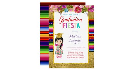 Mexican Graduation Party Fiesta Invitation