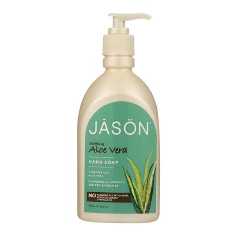This best hand soap coming from nature clean is an unscented liquid hand soap, which is an excellent solution for you. Jason Pure Natural Hand Soap Soothing Aloe Vera - 16 fl oz ...