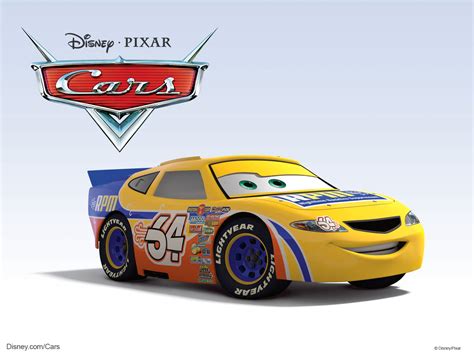 Winford Rutherford Race Car From Disney Pixar Movie Cars Desktop Wallpaper