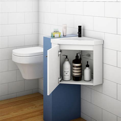 Corner bathroom sink vanity units photos. Bathroom Cloakroom Corner Vanity Unit Basin Sink Small ...