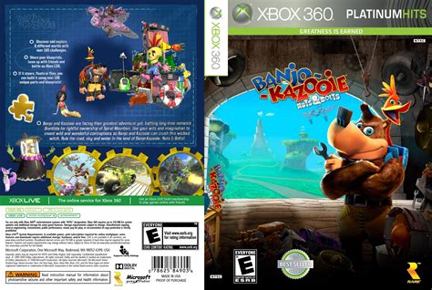 Banjo Kazooie Nuts And Bolts Xbox 360 Box Art Cover By Betakyte