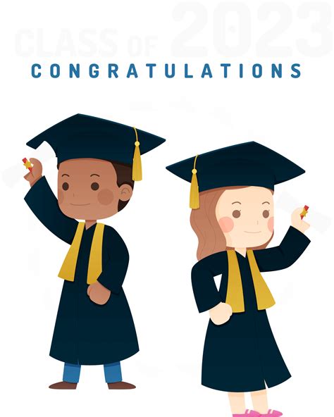Happy Graduation Day Png Vector Psd And Clipart With Clip Art Library