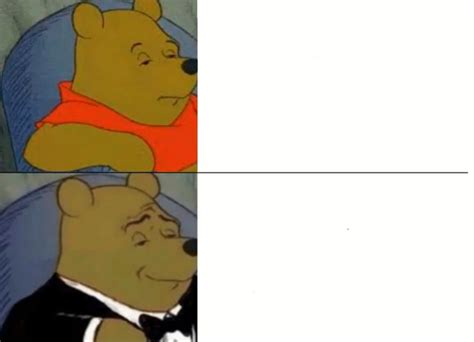 Winnie The Pooh Meme Template Panel