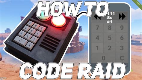 Rust How To Code Raid ANY Base (The Tool I Use) - YouTube