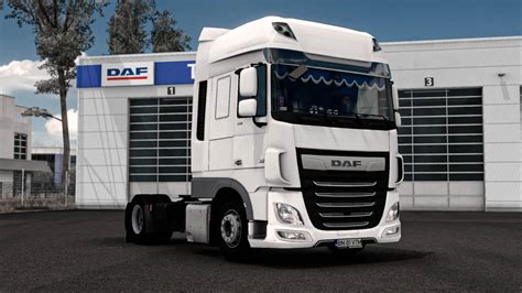 Daf Xf 106 With Curtains 138x Ets2 Mods Euro Truck Simulator 2