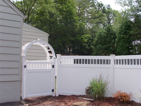 Unique Privacy Fence Ideas Fencing Arbor And Decorative Top 6 Foot