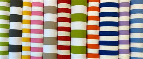 Classic Stripe Fabrics Bold Stripe Cotton Fabrics Striped Curtain