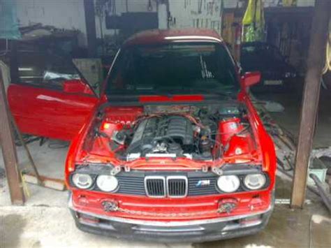 Bmw e36 silnik 2.0,m52b20 swap silnika. BMW e30 318is swap M52 2.8 - YouTube