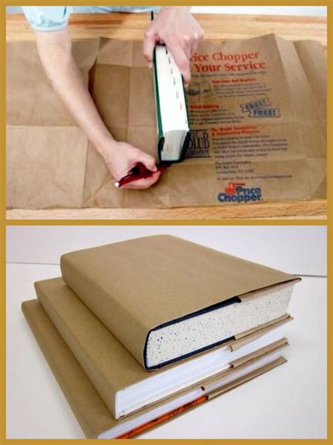 Wrapping Our School Books In Brown Paper Book Covers At The Start Of