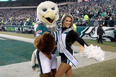 Eagles Cheerleaders Celebrate Pro Bowl Selection And Victory Over